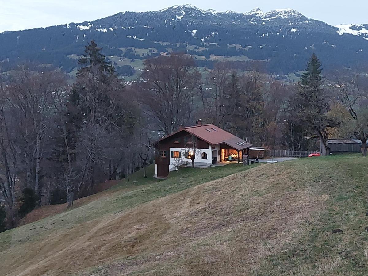 Bergmomente Montafon Ferienhaus Bitschweil Villa Tschagguns Bagian luar foto